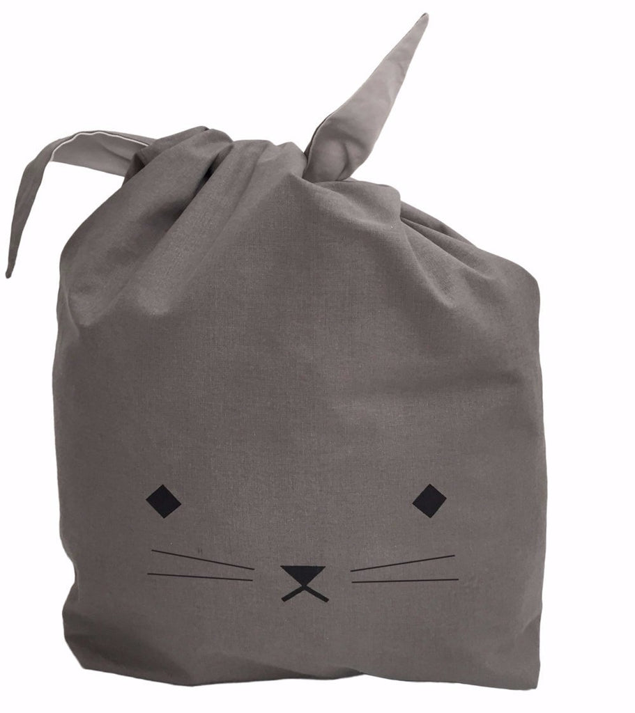 Canvas Storage Bag - Cat - Mini Village