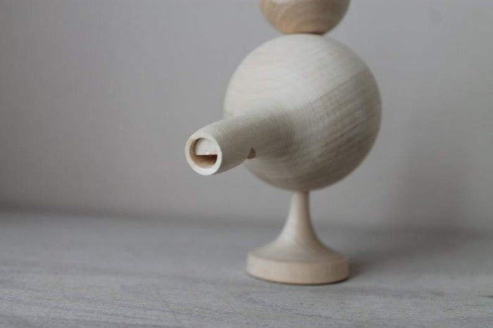 Wooden Bird Whistle Toy - Mini Village