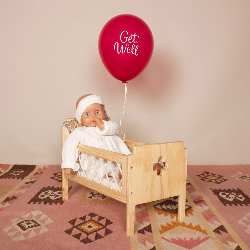 Bedding for top dolls cot